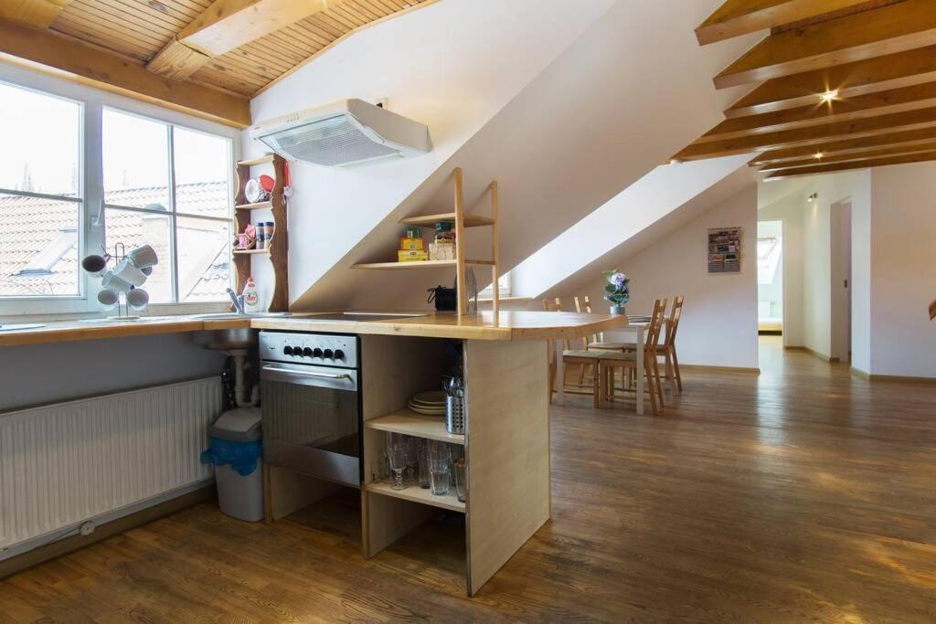 Private Sauna & 4 Bedrooms Old Town Rooftop Apartment VNO Exterior foto