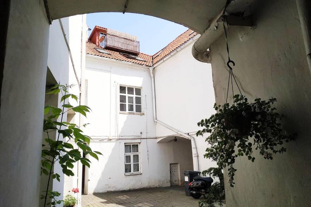 Private Sauna & 4 Bedrooms Old Town Rooftop Apartment VNO Exterior foto